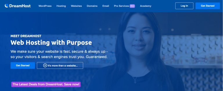 Dreamhost – (Recommended)